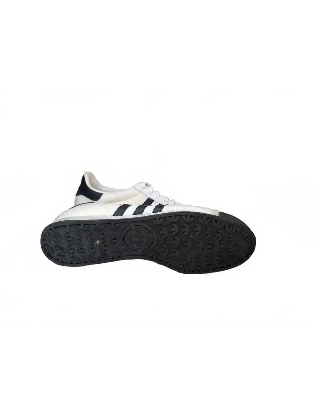 Adidas Samoa Retro White and Black Sneakers Size 13